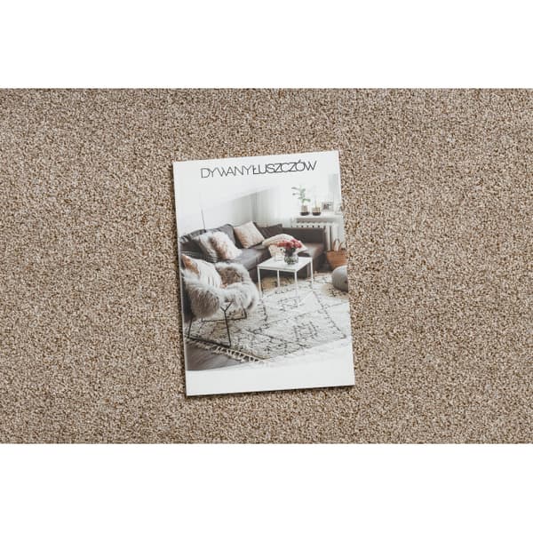 Matta vägg till vägg MOORLAND TWIST beige, 100x150 cm