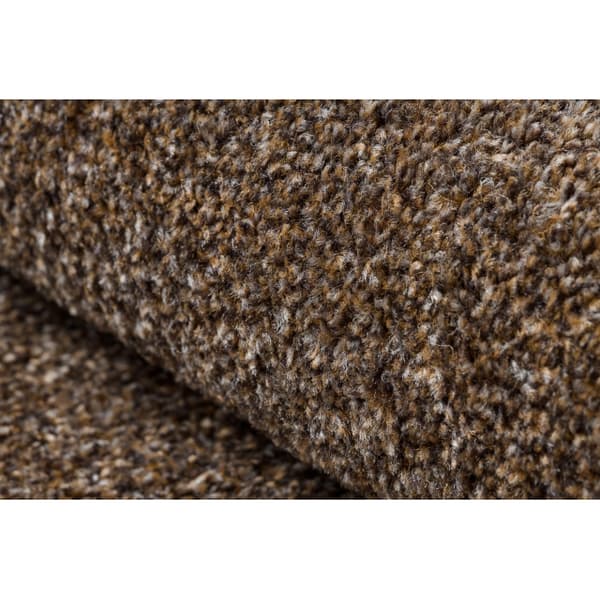 TÆPPER hjul MOORLAND TWIST lyse brun, cirkel 133 cm