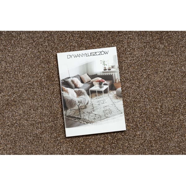TÆPPER hjul MOORLAND TWIST lyse brun, cirkel 133 cm