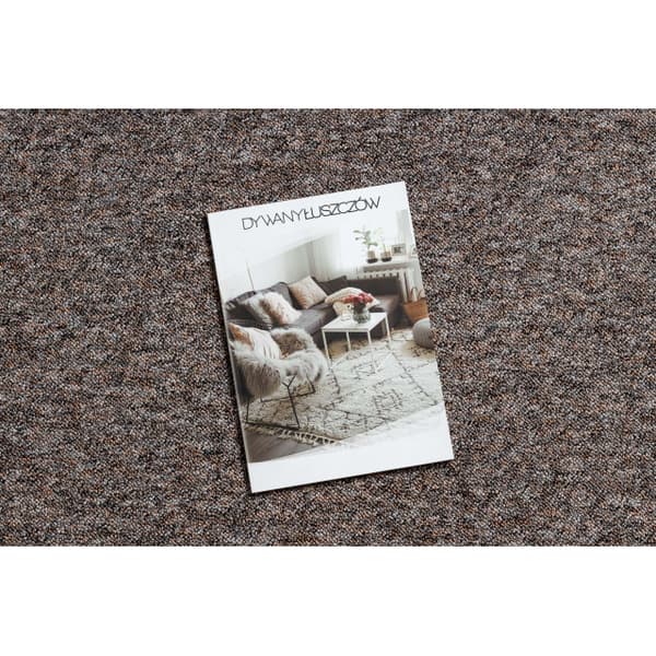 TÆPPER HJUL SUPERSTAR 310 BEIGE BRUN, cirkel 100 cm