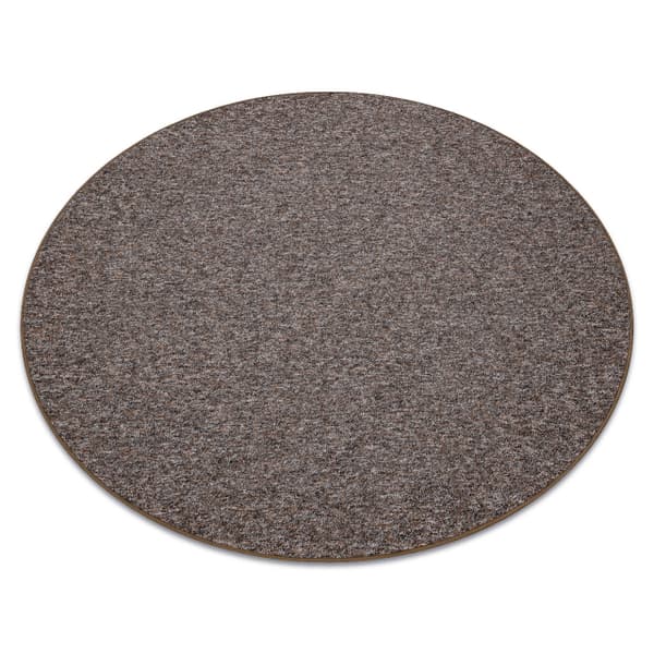 TÆPPER HJUL SUPERSTAR 310 BEIGE BRUN, cirkel 100 cm