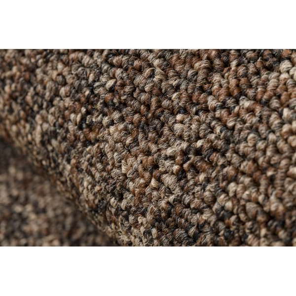 TÆPPER HJUL SUPERSTAR 888 BRUN, cirkel 133 cm