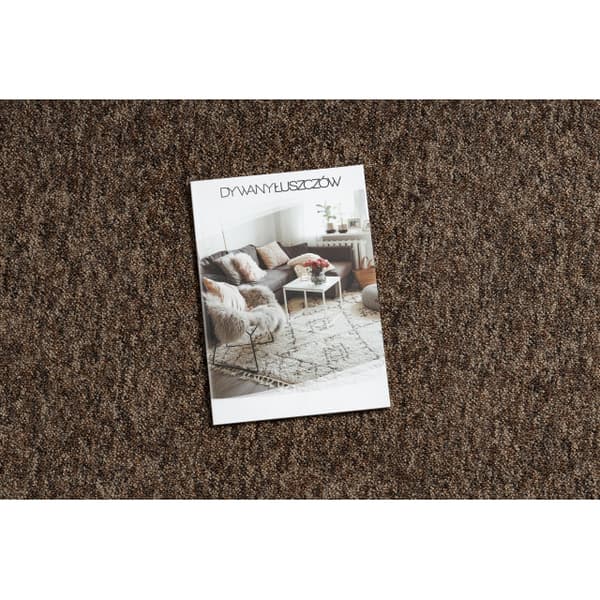 TÆPPER HJUL SUPERSTAR 888 BRUN, cirkel 133 cm