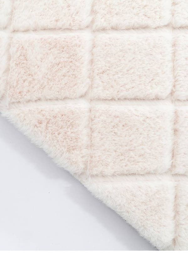 Rabbit Cloud Beige Rund Ryamatta