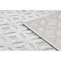 Pikkukuva 3 / 5: Matto SANTO STRING SIZAL 58507 Harjakatto, art deco beige, 120x170 cm
