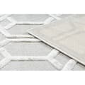 Miniatyrbild 3 av 5: Matta SANTO SISAL 58385 Ruta, geometrisk beige, 140x190 cm