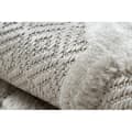 Miniatyrbild 5 av 5: Matta SANTO SISAL 58385 Ruta, geometrisk beige, 140x190 cm