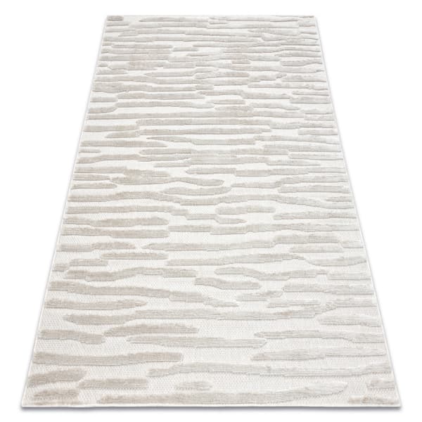 Matta SANTO SISAL 58394 Vågor beige, 80x150 cm