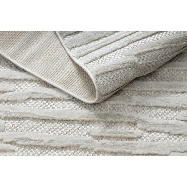 Matta SANTO SISAL 58394 Vågor beige, 160x220 cm