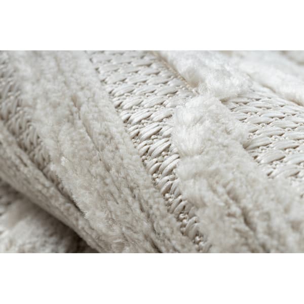 Matta SANTO SISAL 58394 Vågor beige, 160x220 cm