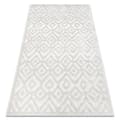 Miniatyrbild 1 av 5: Matta SANTO SISAL 58381 Ruter, sicksack beige, 180x270 cm