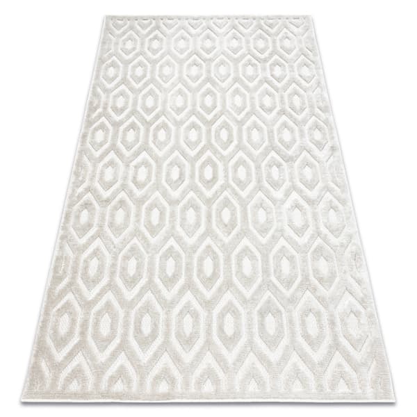 Matta SANTO SISAL 58380 sexhörning beige, 140x190 cm