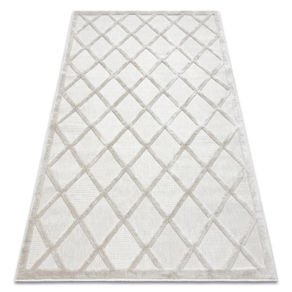 Matta SANTO SISAL 58365B gitter beige, 120x170 cm