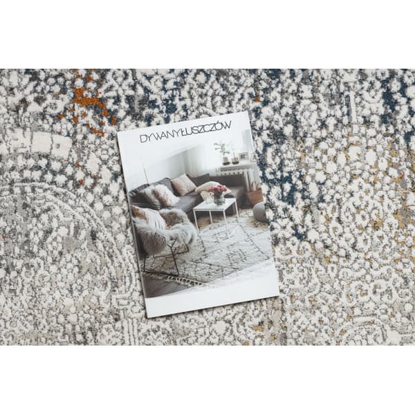 Matto moderni TULS 51327 Vintage, ornamentti väri norsunluu / kerma, 80x150 cm