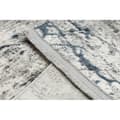 Miniatyrbild 3 av 5: Modern Matta TULS strukturell, fringe 51320 Marmor ivory / blå, 280x370 cm