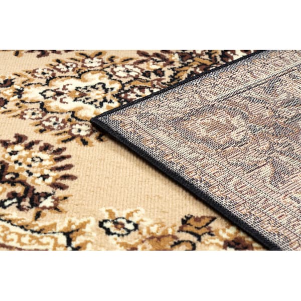 Tæppe BCF Morad WIOSNA Klassisk ornament - beige, 300x400 cm