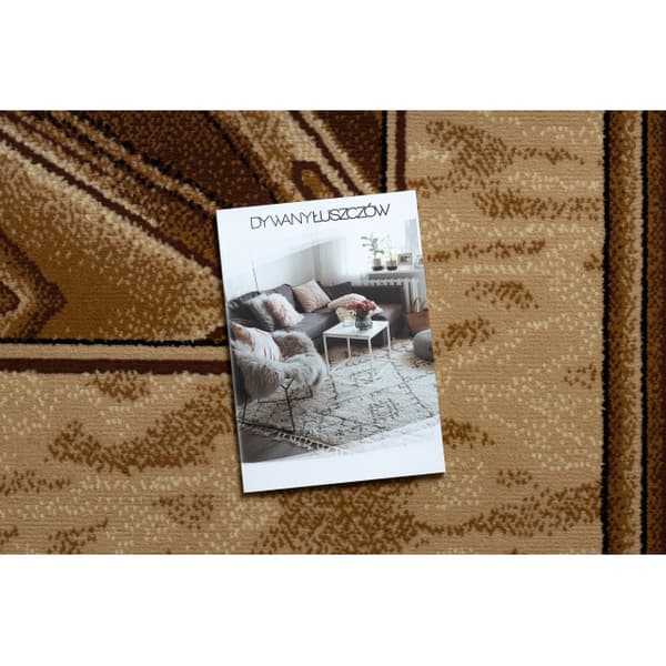 Matta BCF Morad OPAL frame, klassisk - beige, 140x200 cm