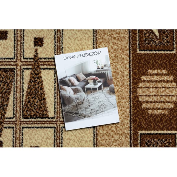 Matta BCF Morad DZETA geometric, klassisk - beige, 120x170 cm