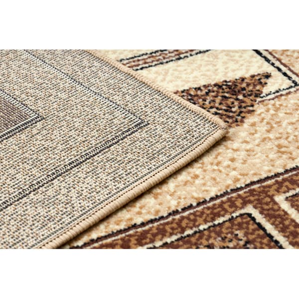 Matta BCF Morad DZETA geometric, klassisk - beige, 160x220 cm