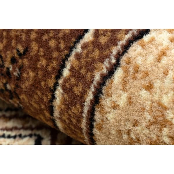 Matta BCF Morad DZETA geometric, klassisk - beige, 160x220 cm