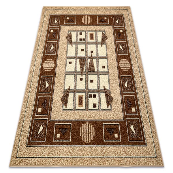 Matta BCF Morad DZETA geometric, klassisk - beige, 160x220 cm