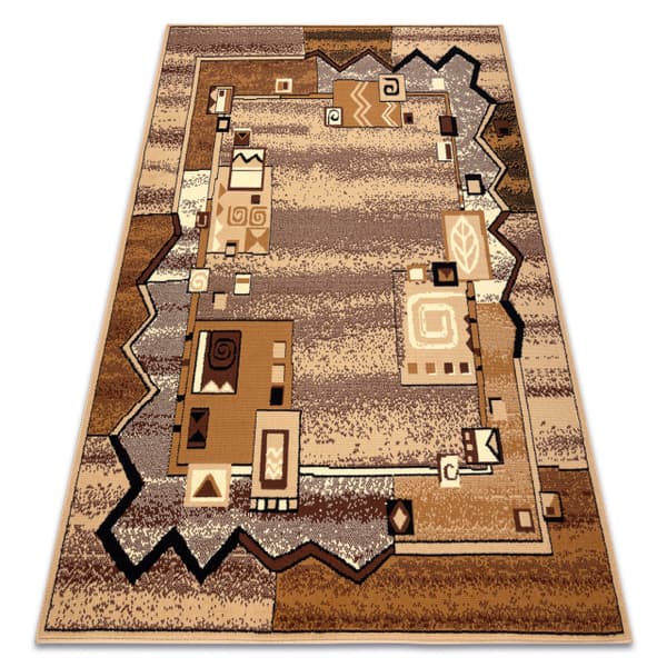 Matta BCF Morad SZLACZEK spår, klassisk - beige, 120x170 cm