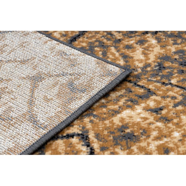 Matto BCF Morad PIEŃ Runko, puu - harmaa / beige / vanha kulta, 120x170 cm