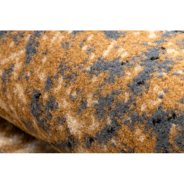 Matto BCF Morad PIEŃ Runko, puu - harmaa / beige / vanha kulta, 120x170 cm