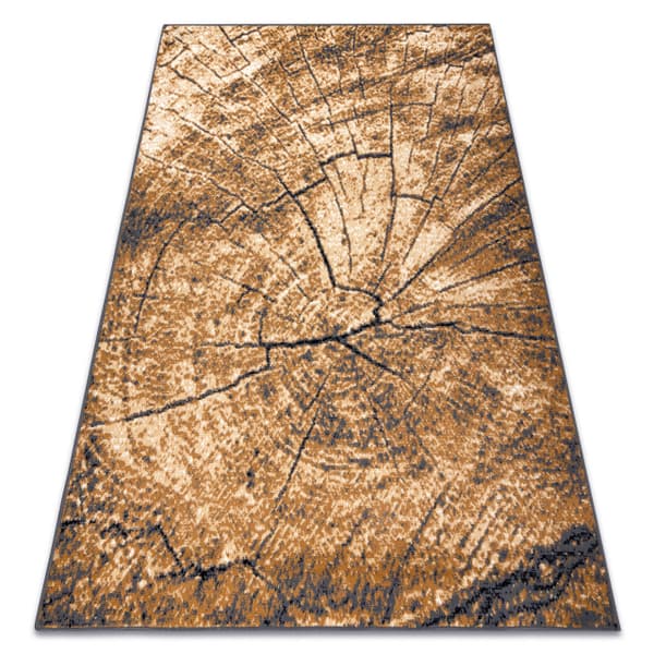Matto BCF Morad PIEŃ Runko, puu - harmaa / beige / vanha kulta, 120x170 cm