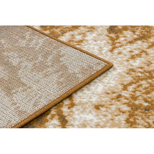 Matta BCF Morad MARMUR marble - beige / grått guld, 120x170 cm