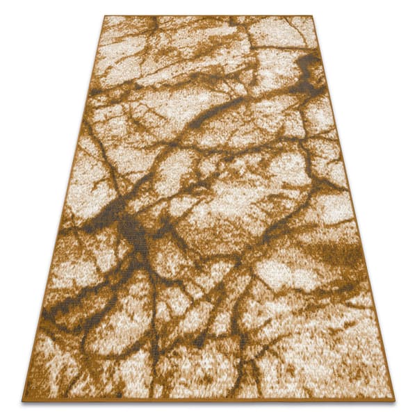 Matta BCF Morad MARMUR marble - beige / grått guld, 200x300 cm