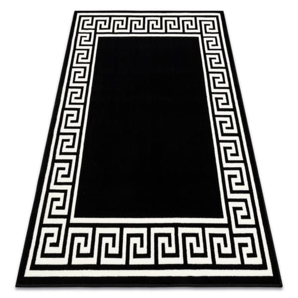 Matta BCF Morad GREK grekisk - svart, 300x400 cm