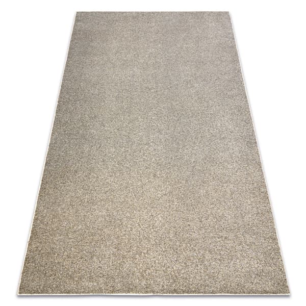 TÆPPER - FOREDRAG EXCELLENCE lysebrun 222 glat, mélange, 100x250 cm