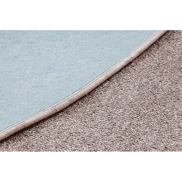 Matta, runda EXCELLENCE rodna rosa 407 vanlig, MELANGE, cirkel 170 cm
