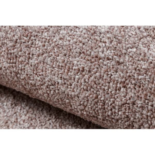 Matta, runda EXCELLENCE rodna rosa 407 vanlig, MELANGE, cirkel 170 cm