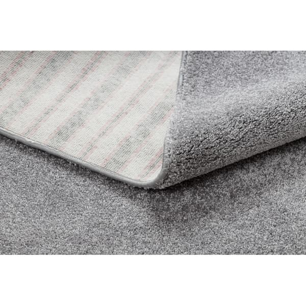 Matta vägg till vägg SAN MIGUEL silver 92 vanlig, platt, en färg, 200x500 cm