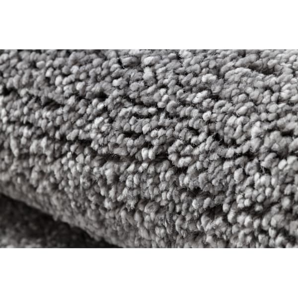 Matta vägg till vägg SAN MIGUEL silver 92 vanlig, platt, en färg, 200x500 cm