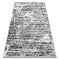 Miniatyrbild 1 av 5: Modern Matta TULS strukturell, fringe 51322 Marmor grå / ivory , 240x330 cm