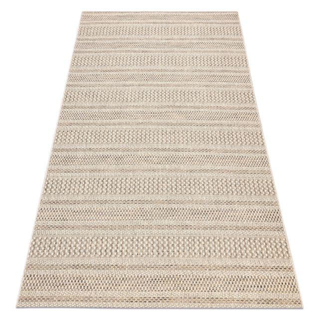 Matta SISAL BOHO 46209651 Ränderbeige, 120x170 cm