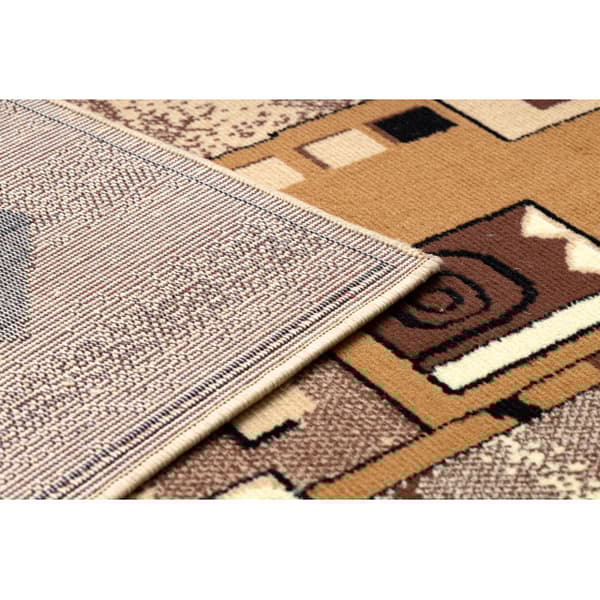 Tæppe BCF Morad SZLACZEK sti, klassisk - beige, 60x110 cm