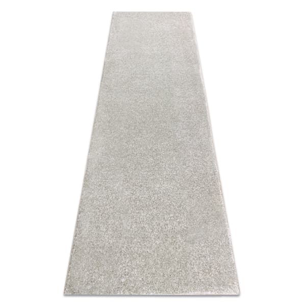 Löpare SANTA FE grädde 031 vanlig, platt, en färg, 120x370 cm