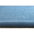 Pikkukuva 3 / 5: Matto SANTA FE sininen 74 sileä, yhtenäinen, yksivärinen, 100x400 cm