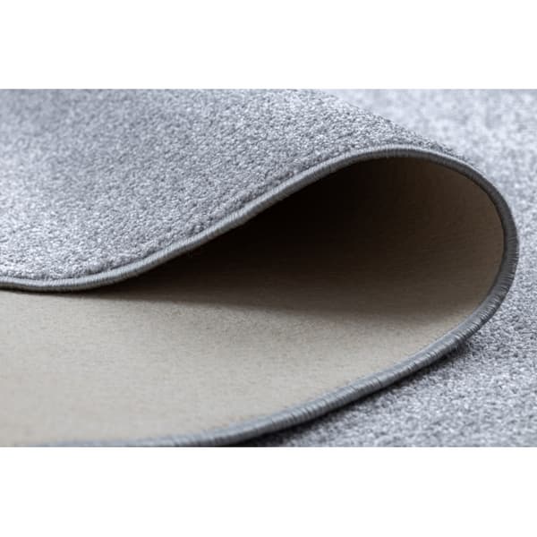 Löpare SANTA FE silver 92 vanlig, platt, en färg, 80x400 cm