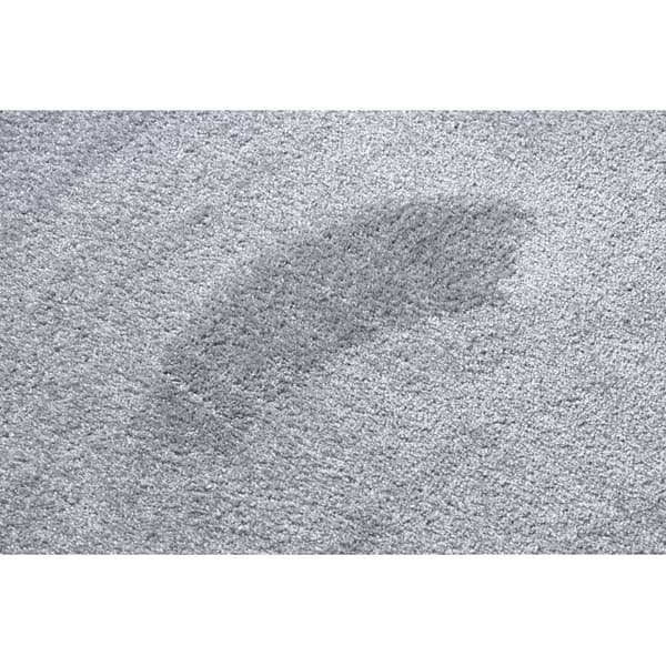 Fortovet SANTA FE sølv 92 glat, forenet, enfarvet, 150x470 cm