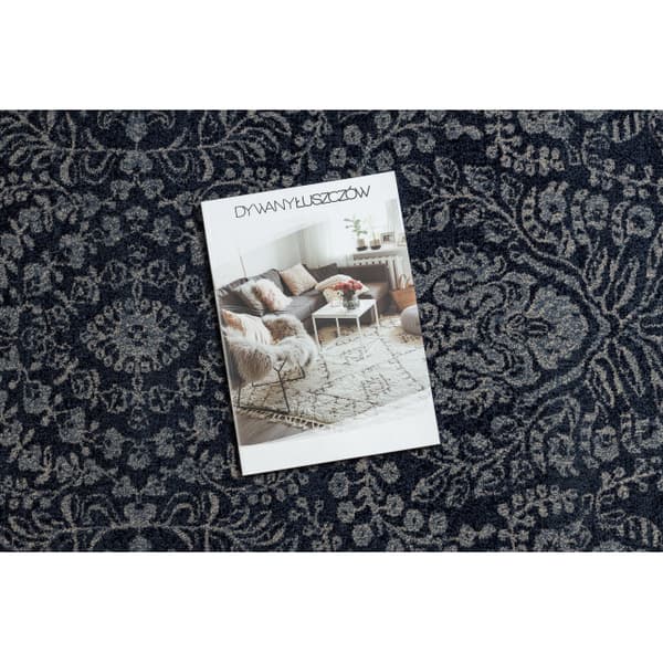 Matto Villa JADE 45008/500 Ornamentti tummansininen / beige OSTA, 160x230 cm