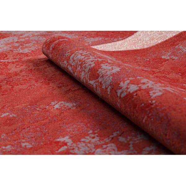 Gulvtæppe JADE 45000/301 Ornament rød / grå OSTA, 200x300 cm