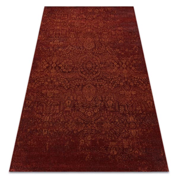 Gulvtæppe JADE 45008/301 Ornament terracotta OSTA, 140x200 cm