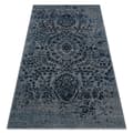 Miniatyrbillede 1 af 5: Gulvtæppe JADE 45008/903 Ornament mørkeblå / blå OSTA, 67x130 cm