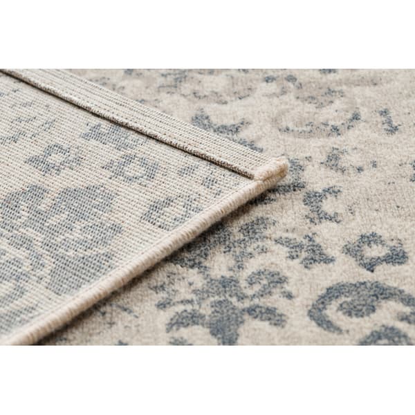 Matto Villa JADE 45016/100 Ornamentti vintage beige / sininen OSTA, 67x130 cm