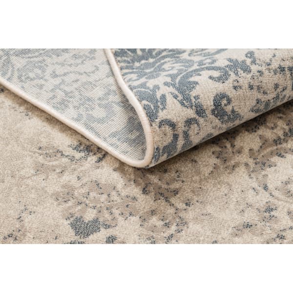 Matto Villa JADE 45016/100 Ornamentti vintage beige / sininen OSTA, 67x130 cm